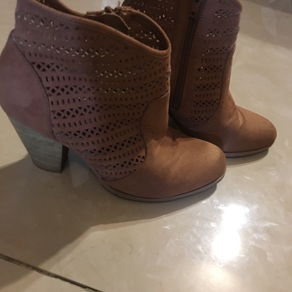 Suede Ankle Boots - Picture 3 of 3